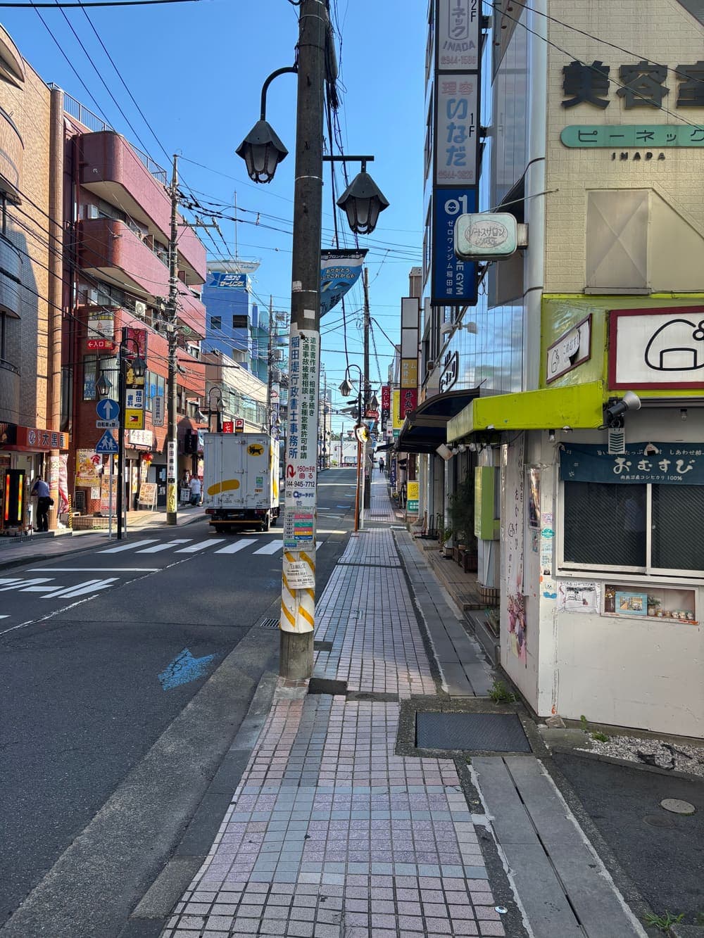JR稲田堤駅からの道順 4