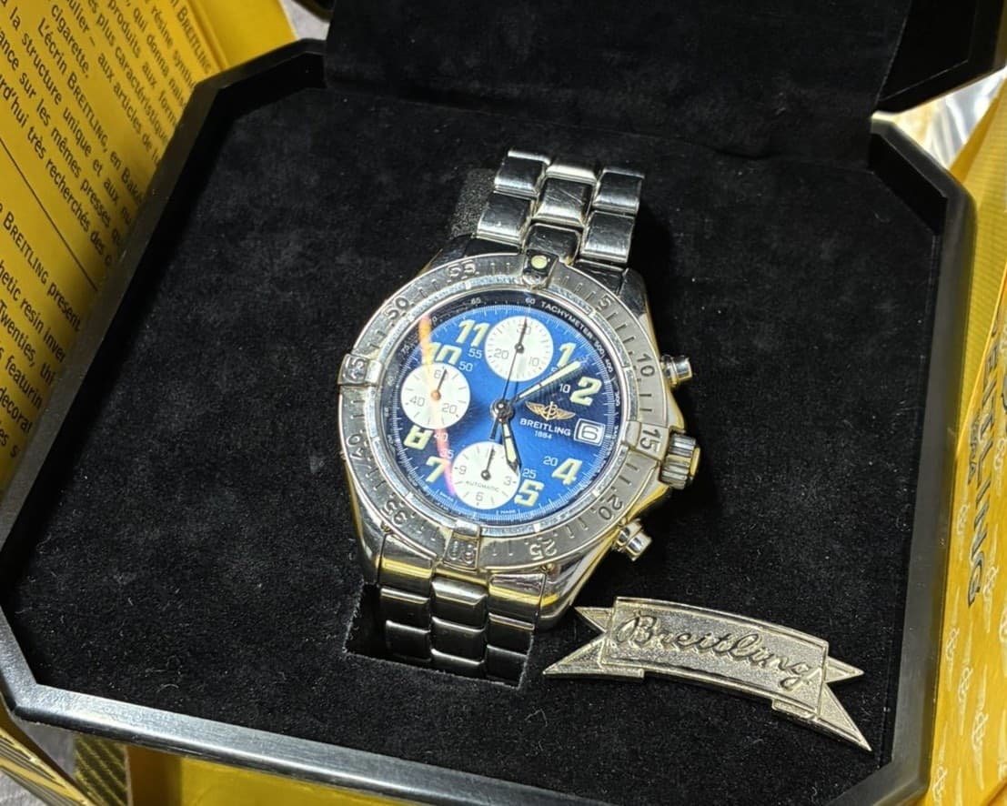⌚️買取実績⌚️【ブライトリング クロノマットA13335】をお買取させていただきました！