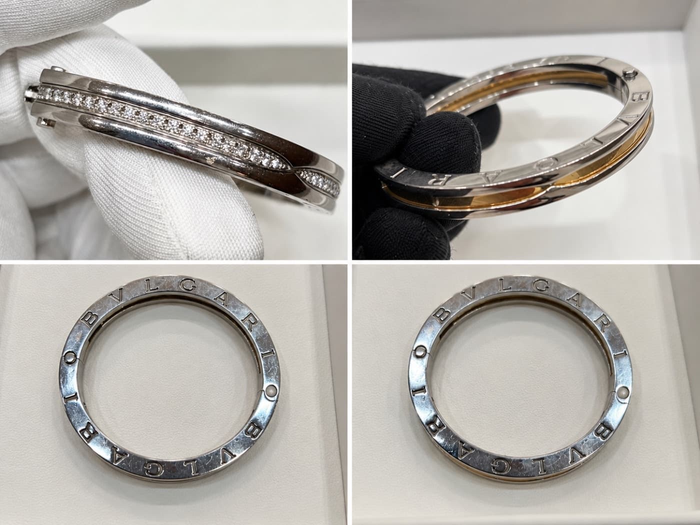 💍買取実績💍 【BVLGARI ビーゼロワン バングル】をお買取いたしました✨