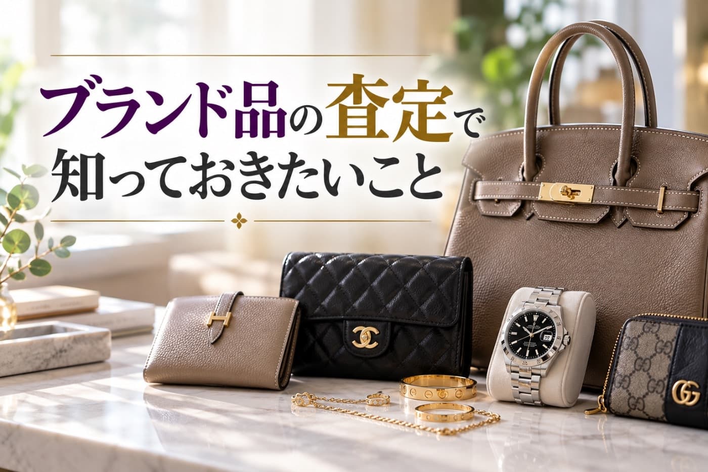 箱や保証書がなくても大丈夫？ブランド品の査定で知っておきたいこと👜✨
