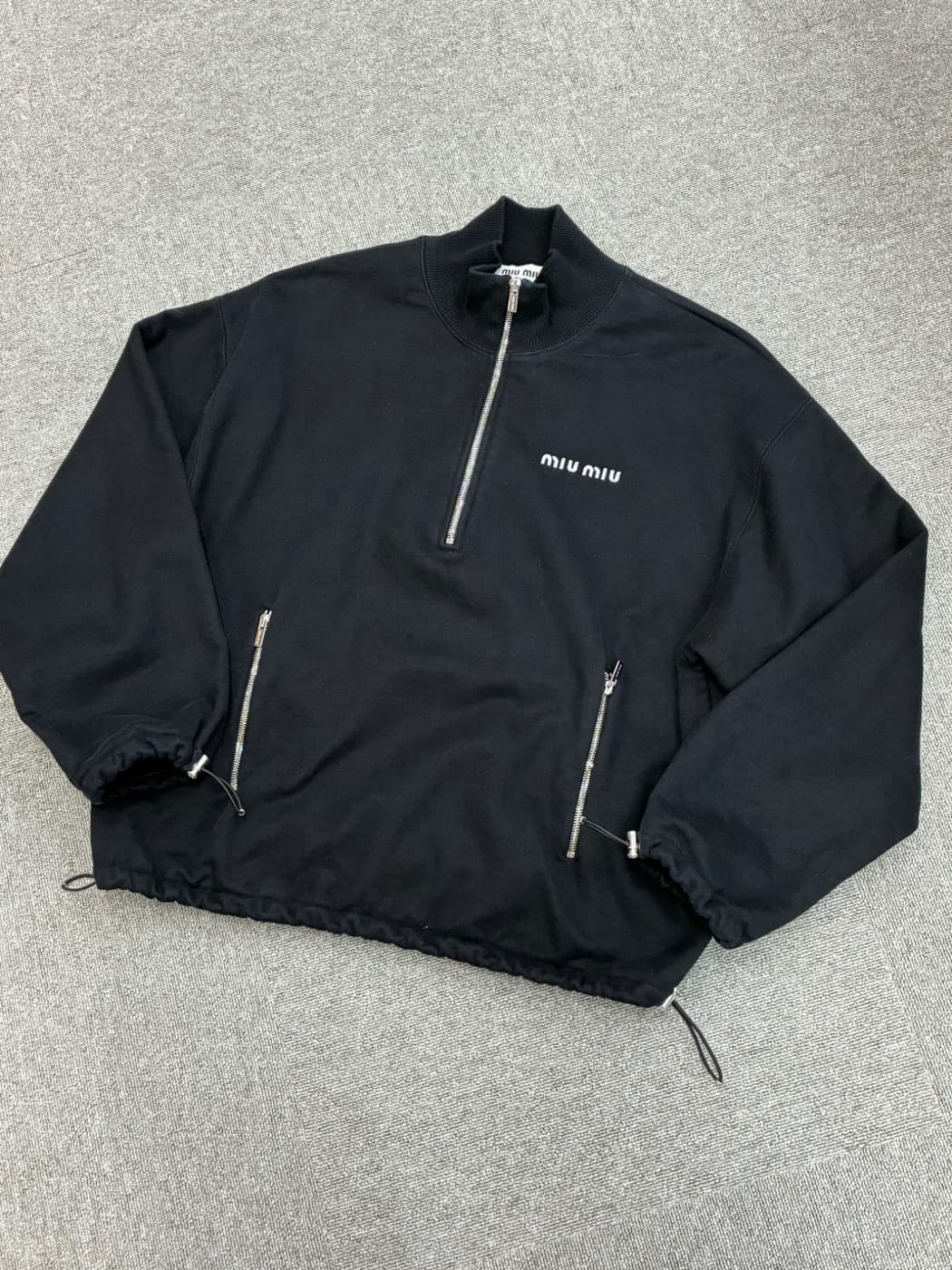 👕買取実績👕【miumiuコットンフリースジップシャツ】をお買取させていただきました！