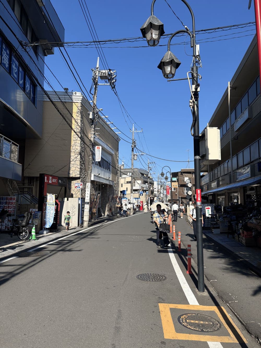 京王稲田堤駅からの道順 3