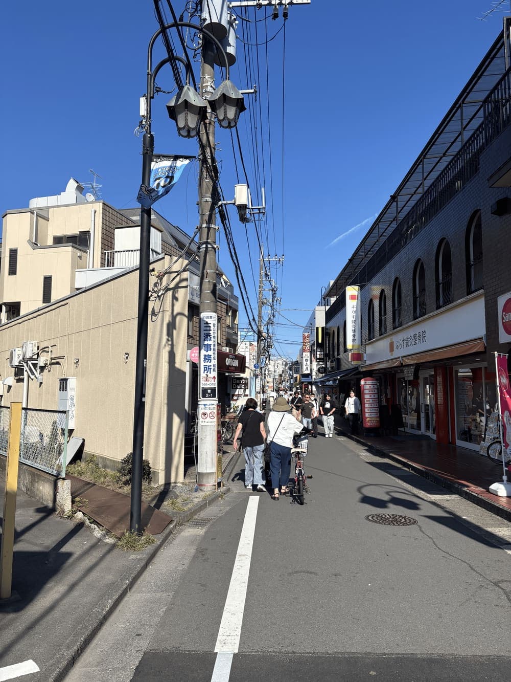 京王稲田堤駅からの道順 4