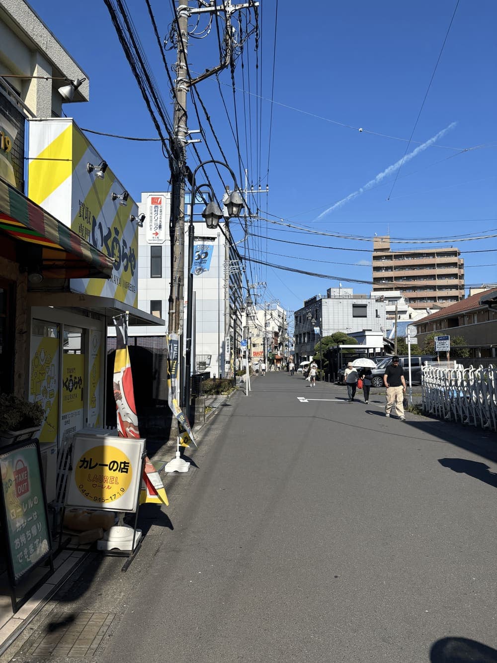 京王稲田堤駅からの道順 5