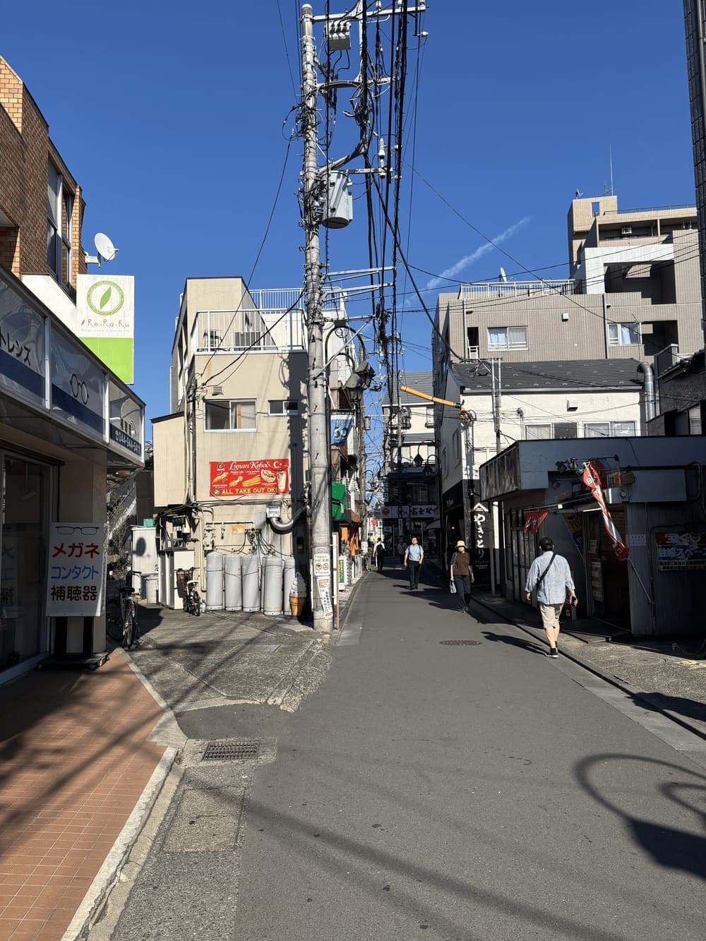 京王稲田堤駅からの道順 6