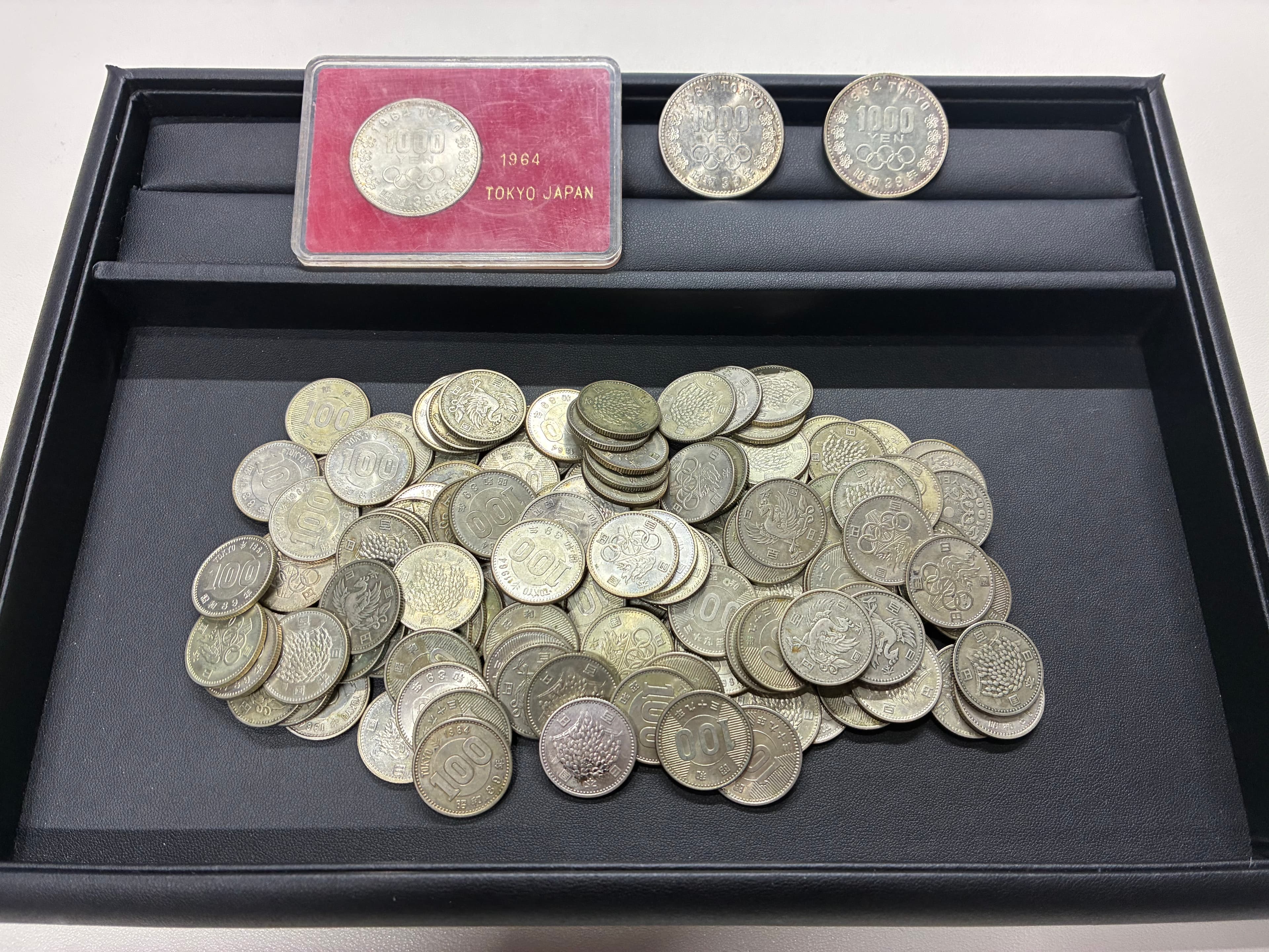🪙買取実績🪙【100円銀貨・東京五輪1000円記念硬貨】