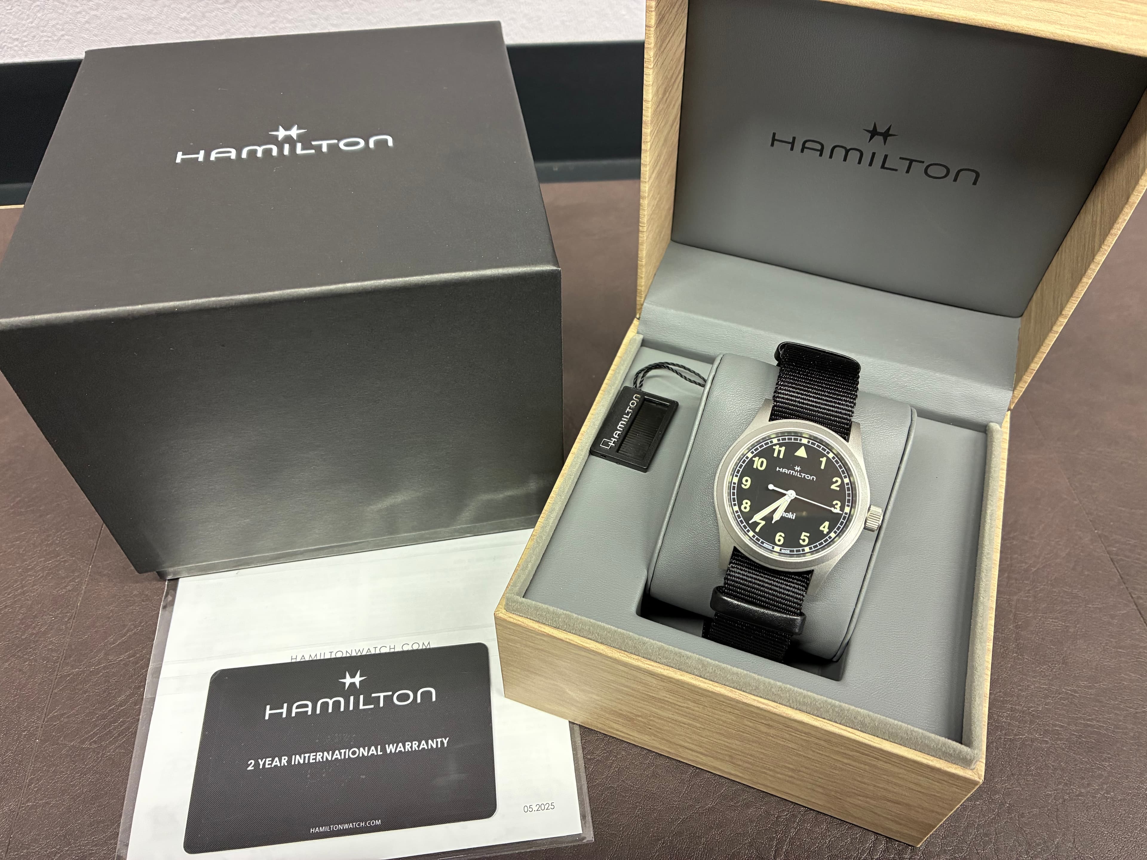 ⌚️買取実績⌚️【ハミルトン H69401430 カーキフィールド】