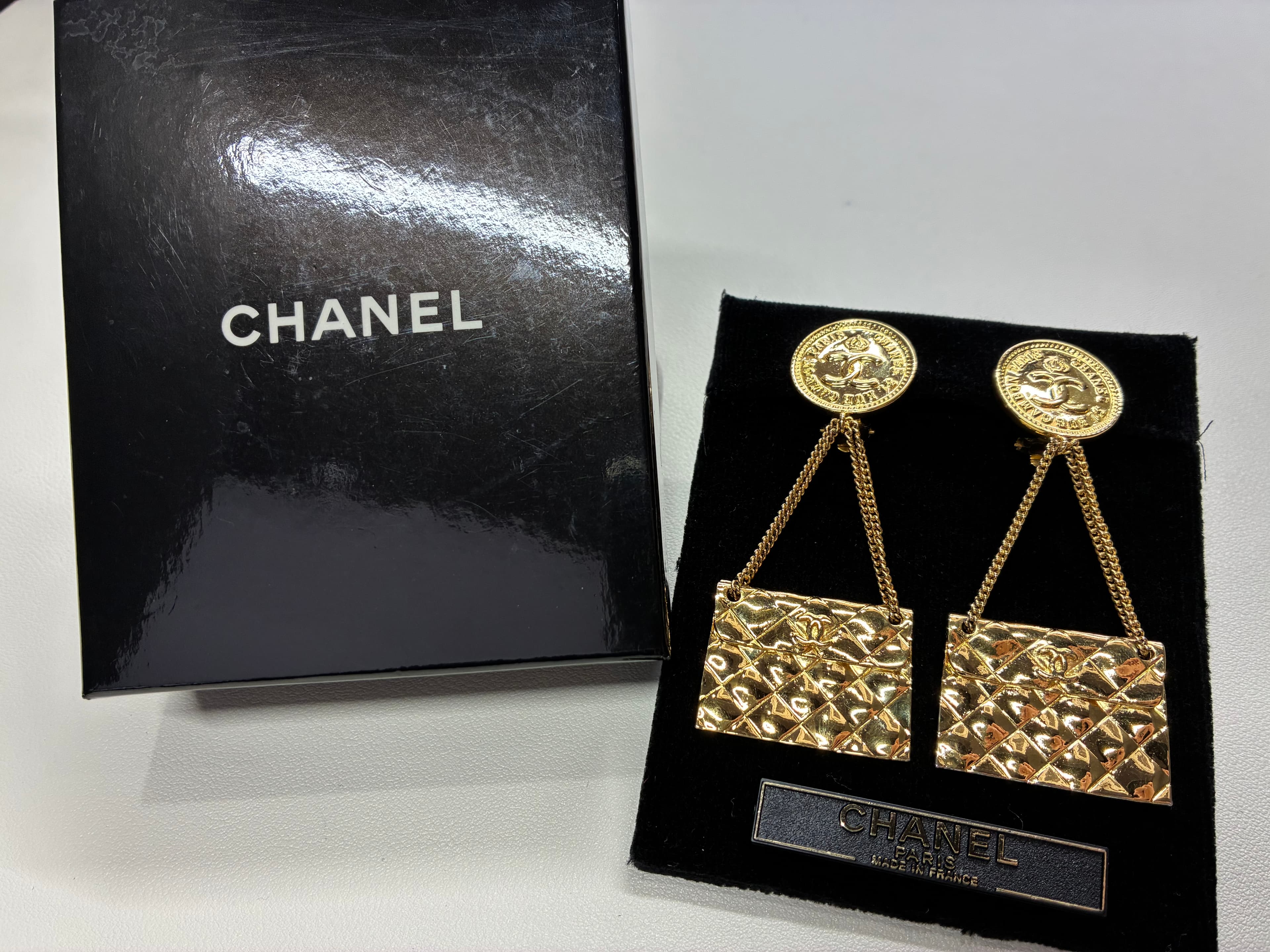 👜買取実績👜【CHANEL/シャネル マトラッセ モチーフ イヤリング】