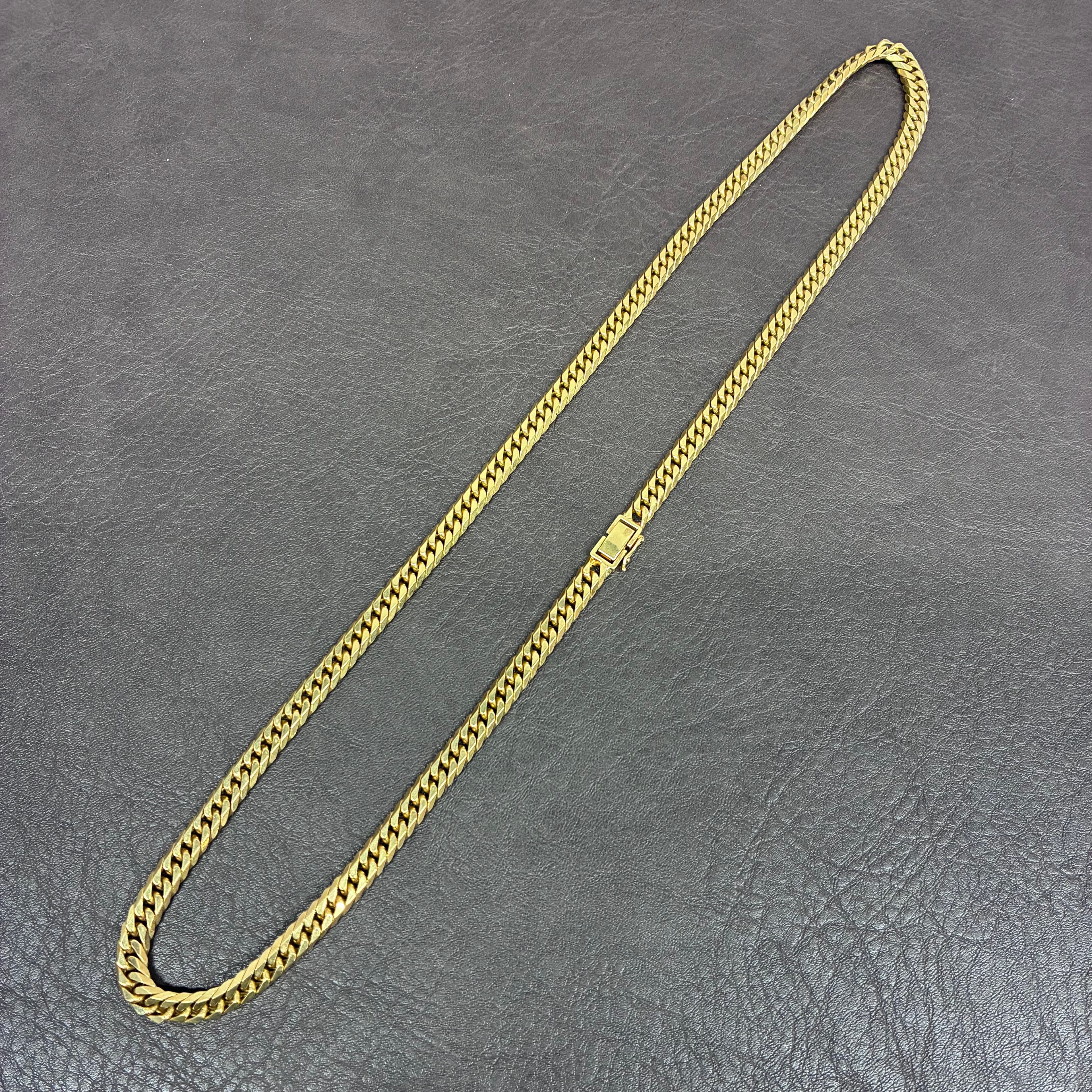 【買取実績】喜平ネックレス 6面ダブルお買取りいたしました。