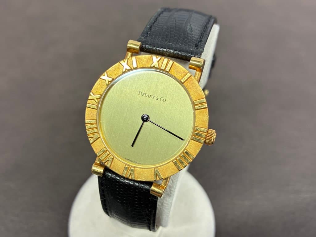 ⌚買取実績⌚【TIFFANY&Co. アトラスM0630 クオーツ メンズ】