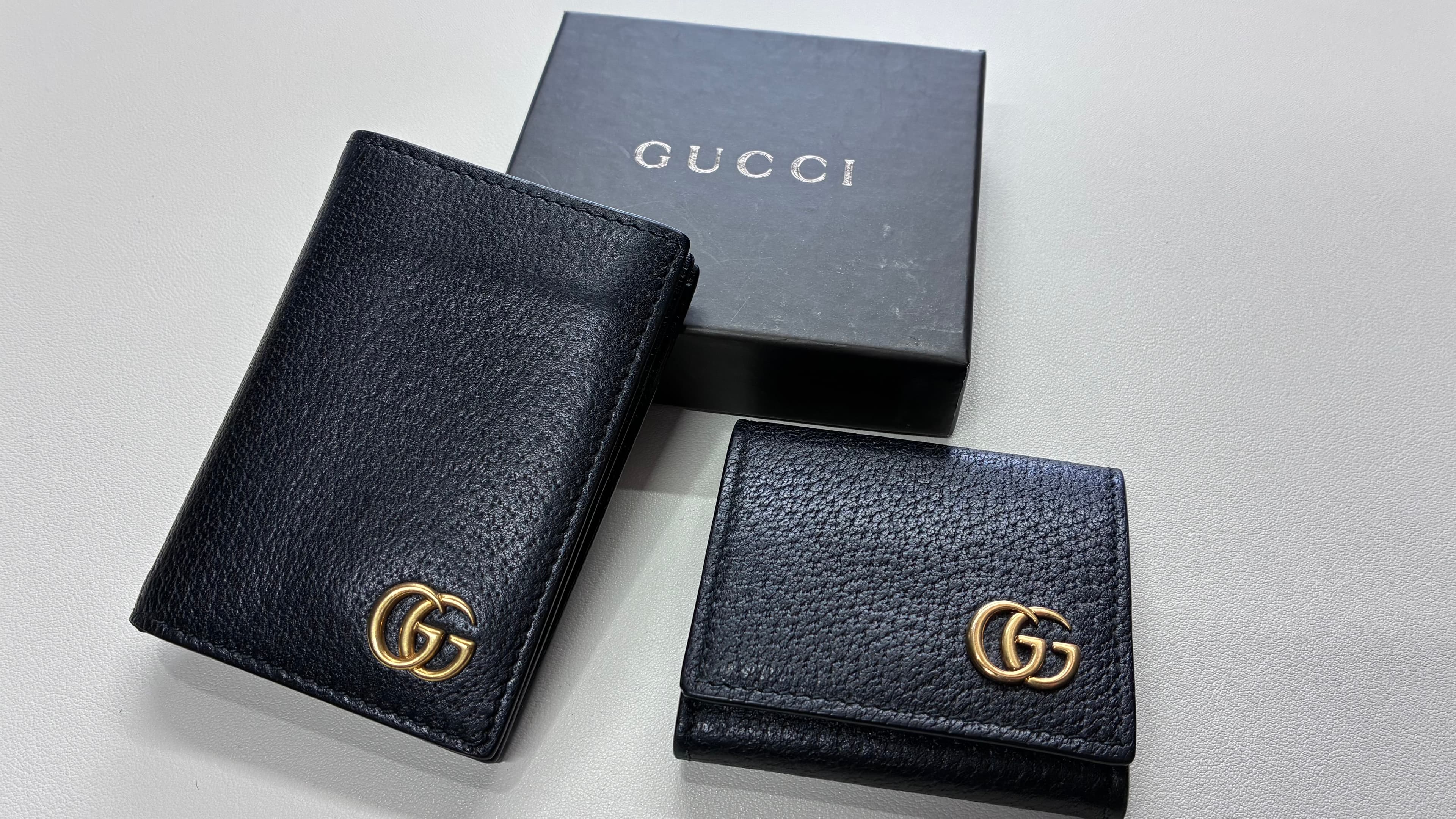 【買取実績】GUCCI ダブルG カードケース&コインケース