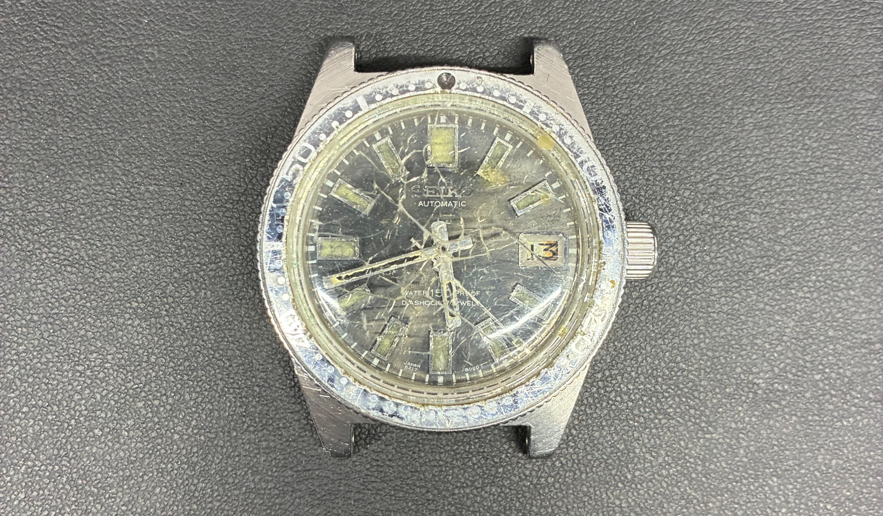 【買取実績】セイコー 6217-8001