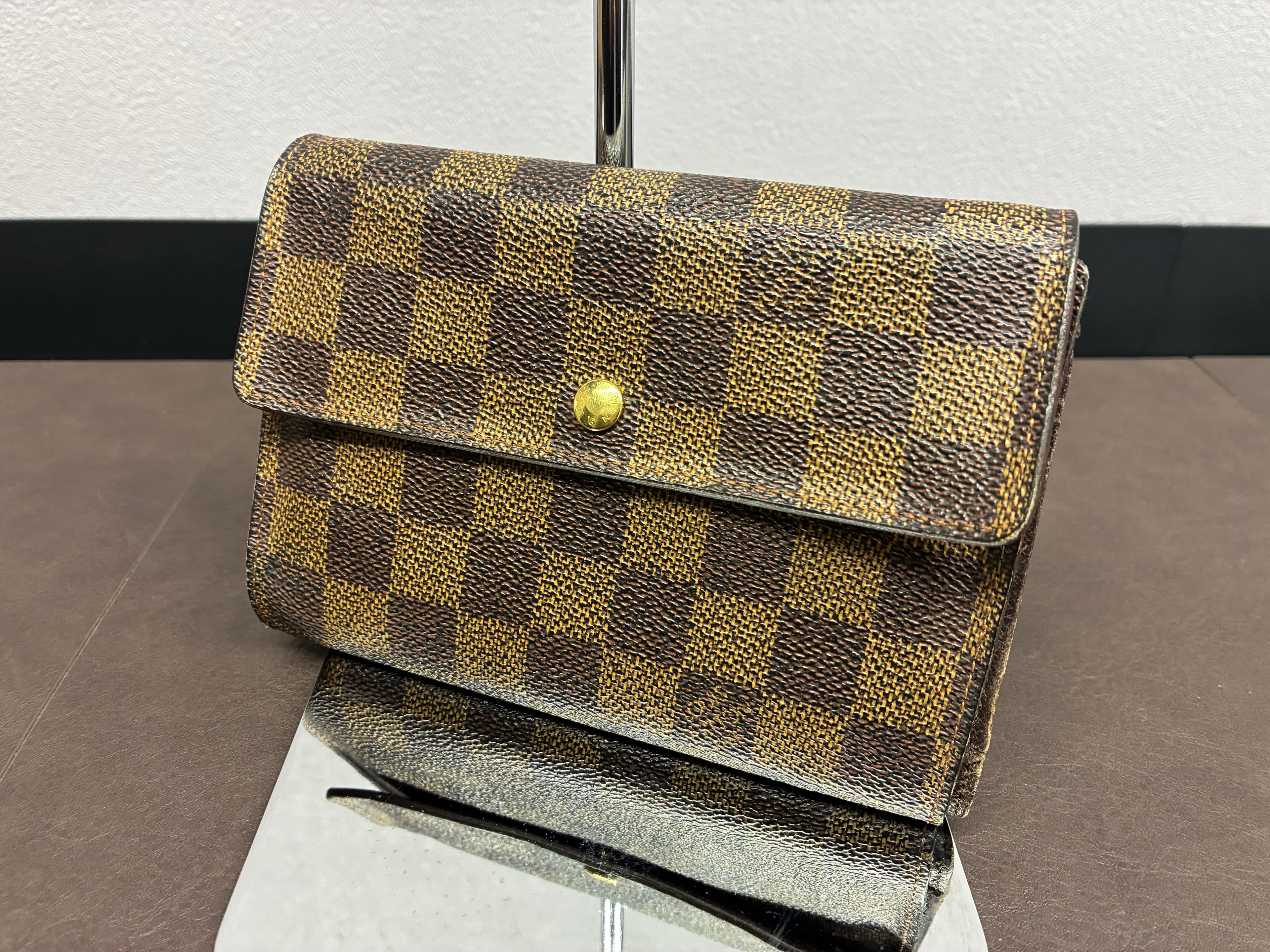 【買取実績】ルイヴィトン ダミエ ポルトトレゾール N61202