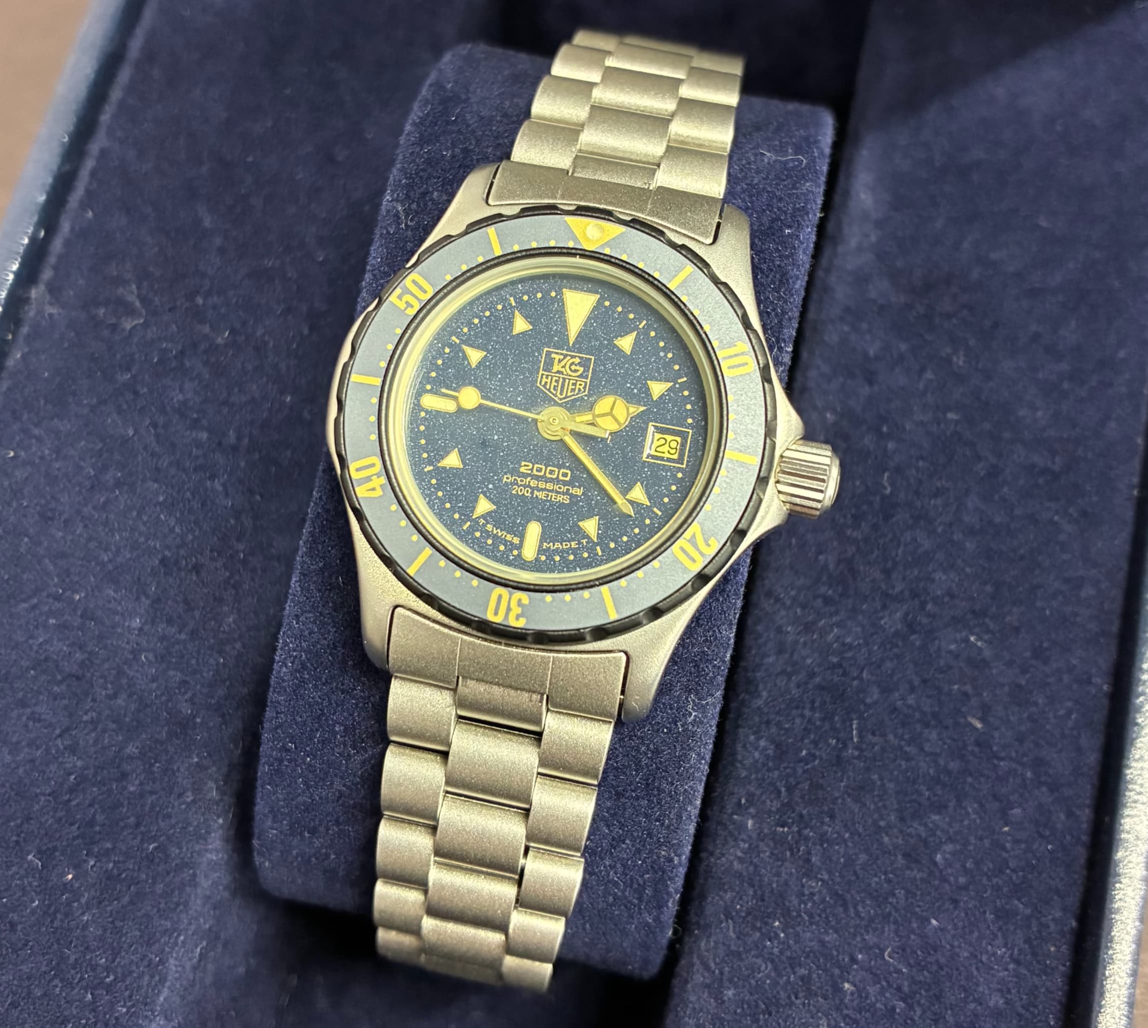 【買取実績】タグホイヤー 2000プロフェッショナル 972.608