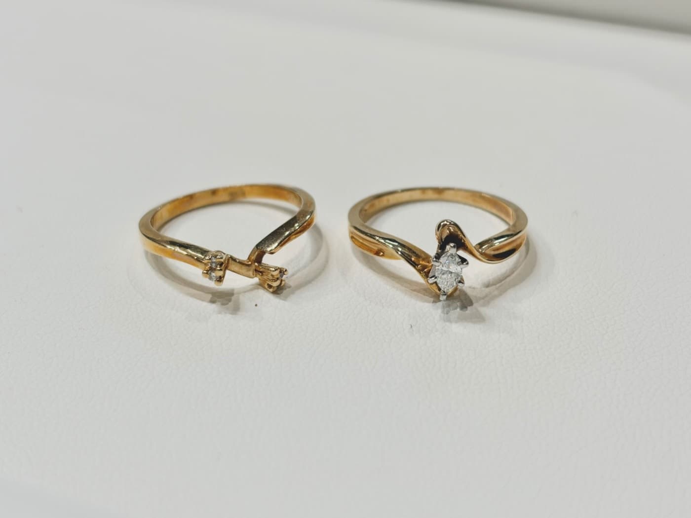 💎 買取実績 💎 『K14 ダイヤモンド付きリング』をお買取させていただきました✨